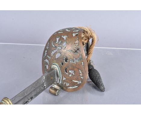 A Victorian Royal Engineers Officer's Sword, by J Jones of Regent Street London, possibly the 1857 Pattern, believed to have 