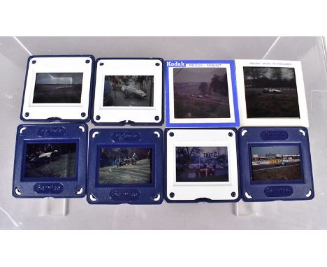 A collection of 1960s Motorsport personally-taken slides, comprising Le Mans, with drivers such as Graham Hill, Jim Clark, Tr