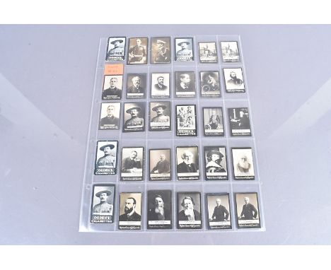 Ogdens Guinea Gold and Tabs Cigarette Cards Notable Personalities and Miscellaneous Subjects,  various examples, historical a