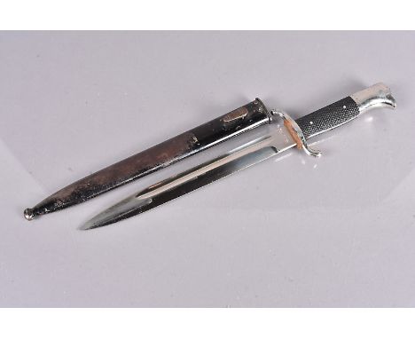 A German Fireman's Dress Sidearm, by Rudolf Buchel of Solingen, complete with scabbard 