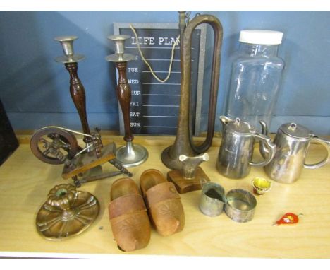 Collectors lot to include bugle and cloggs