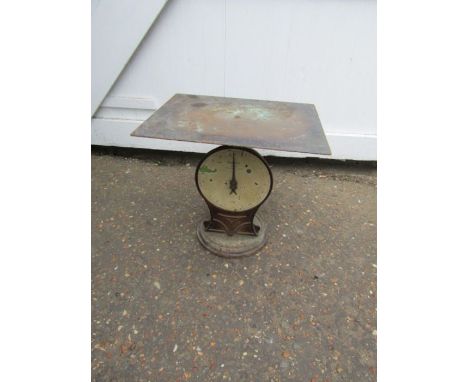 Vintage Salter scales 