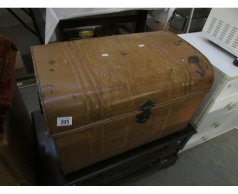 A tin cabin trunk