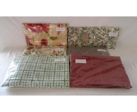 Curtains includes pairs and single also pieces of fabric
