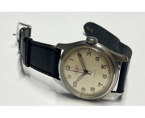 A Vintage Enicar sports wristwatch, Swiss made, 17 jewels, 3.5cm case diameter