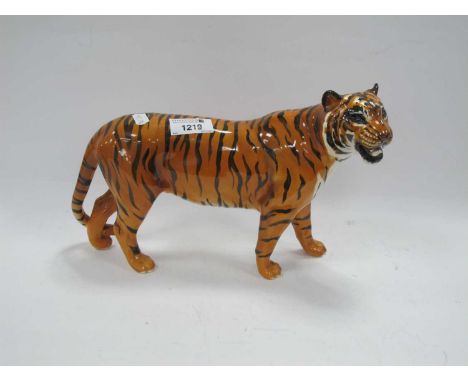 Beswick Figure of a Tiger, 29cm long.