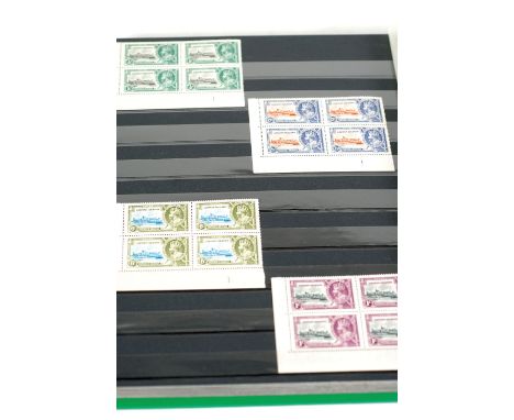 GREEN COMPASS STOCKBOOK to include the countries; Antigua, Barbuda, Mauritius, Nigeria, Gilbert and Ellice, Pitcairn, Solomon