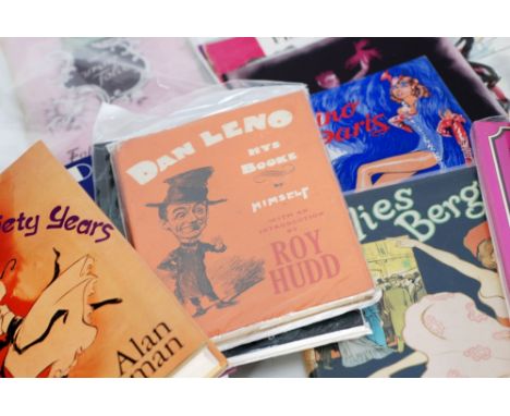 FOLIES BERGERE - TWO THEATRE PROGRAMMES, FOUR TICKET STUBS, hardback book and similar, related theatre programmes and books, 