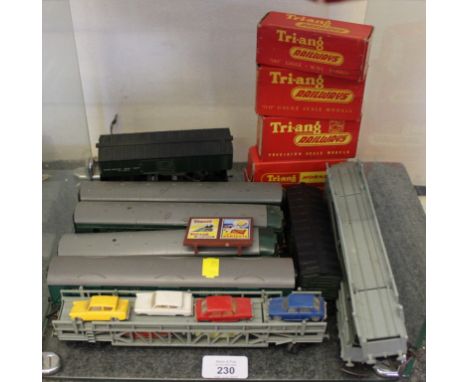 Triang Multiple Unit Car Transporter and freight stock £25-35