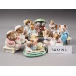 A collection of Beswick model Beatrix Potter models (22 approx), three similar Royal Albert