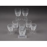 A Waterford "Colleen Short Stem" table service for six