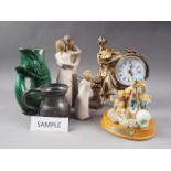 Six composition "Cherished Teddies" models, including "Winfield, Anything is possible when you