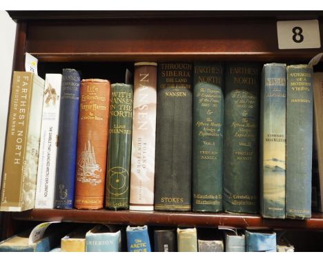 Nausen: "Through Siberia, the Land of the Future", 1 vol illust, 1st edition, pub Frederick A Stokes Co &amp; Heinemann 1914,