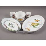 Four Royal Worcester oven to table serving dishes and a number of ramekins