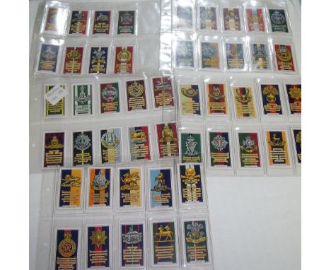 48 army badges series of 48 cigarette cards issued by Gallagher Ltd Virginia House London & Belfast
