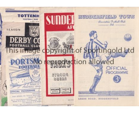 MAN CITY     A collection of all 23 Manchester City away programmes from the 1951/52 season to include all 21 League games an