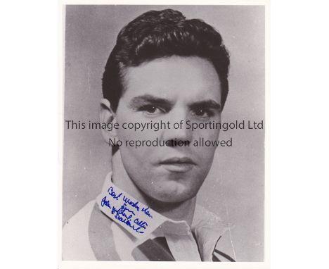 JAMES McPHAIL / CELTIC / AUTOGRAPH      A signed 10" X 8" black &amp; white portrait photograph.   Good