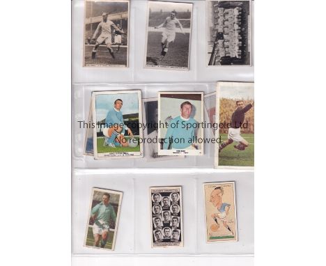 MAN CITY TRADE CARDS      Twelve Manchester City trade cards going back to 1904 and through to the 1960's. Includes action, p