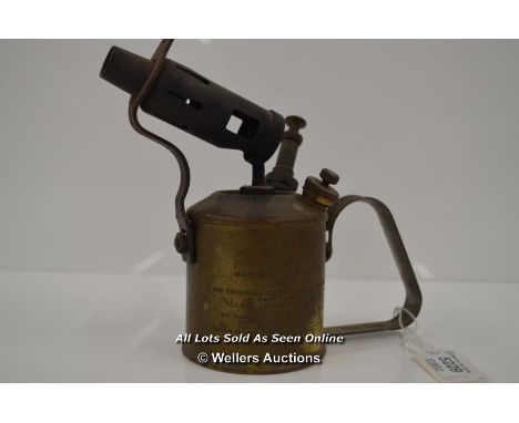*VINTAGE ORIGINAL MAX SIEVERT TYPE 538 BLOW LAMP [LQD188]LPGBA000000258210682