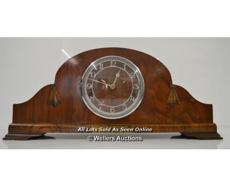 *GARRARD WESTMINSTER CHIME MANTEL CLOCK / 53 X 23 X 12CM  [LQD197]