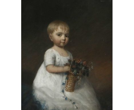 British School (19th Century)Portrait of Master HayhurstPastel; together with a further pastel of Mrs Walmsley, both by reput