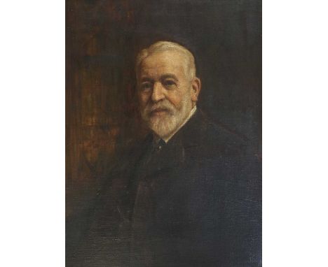 British School (19th Century)Portrait of Adam Dugdale, Esq. D.LOil on board, 75cm by 57cm; together with further portraits in
