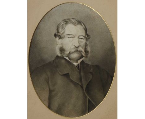 British School (19th Century)Portrait of Sir Joseph Radcliffe 2nd Baronet, Rudding ParkInscribed verso "Sir Joseph Radcliffe 