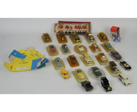 Collection of corgi diecast models (12), Solido (9) and ten resin figures