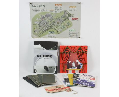 Goodwood Revival, 2019 poster, 'A magical step back in time' rolled 84x60cm along with a group of Goodwood Programmes tickets