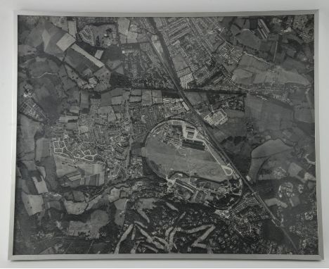 Brooklands - Large Collection of early mostly black and white photographs and documents, to include Brooklands race track 'Pe