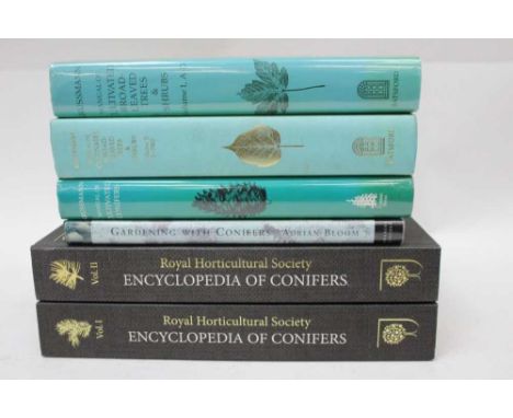Royal Horticultural Society Encyclopaedia of Connifers, 2 vols. together with Gerd Krussmann - Manual of Cultivated Broad-Lea