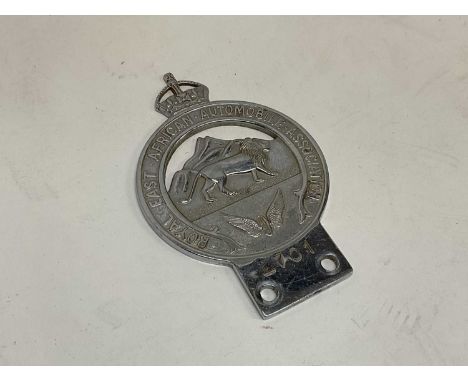 Royal East African Automobile Association car badge