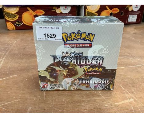Pokémon TCG Sun &amp; Moon Forbidden Light booster box factory sealed