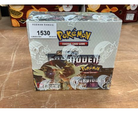 Pokemon TCG Sun &amp; Moon Forbidden Light booster box factory sealed
