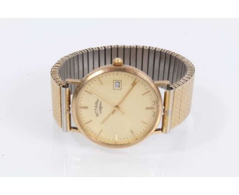 9 carat gold on sale rotary mens watch