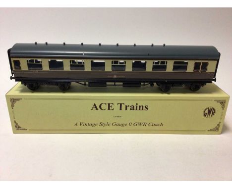 Ace Trains Vintage O gauge GWR Coach GW Buffett Car. RES, in original box