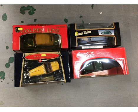 Selection of boxed Burago, Mira, Ertl large scale models (Qty)