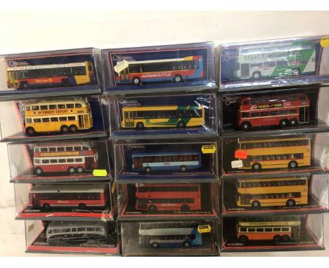 Diecast boxed selection of Corgi Original Omnibus models (26)