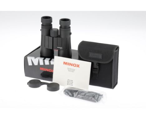 Minox BF 8x42 BR Binoculars serial no.13003521, waterproof to 3.0m, field of view 7.4 degrees or 129m at 1000m, body and opti