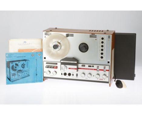 A Telefunken Magnetophon 204 Reel to Reel Recorder, body G-VG, powers on at time of auction, no further tests carried out, da