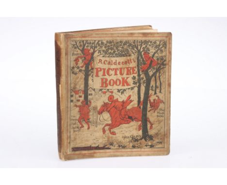 R. Caldecott's Picture Book, published by George Routledge &amp; Sons, ink inscription dated 1887, page edges stained red, so