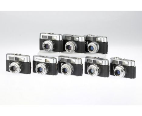 Eight Voigtlander Vito 35mm Cameras comprising a Vito C camera, two Vito CD cameras, four Vito CL cameras and a Vito CLR rang