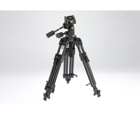 A Manfrotto 350SHMVB PA18 Professional Tripod, with a Manfrotto 229 head (AF)