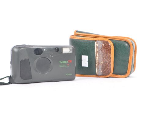 Yashica / Kyocera - A late 20th century 1990s Kyocera Yashica T4 ( Kyocera Slim T ) 35mm compact point and shoot film camera.