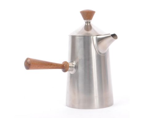 Old Hall - R. Welch - A vintage mid 20th century Robert Welch for Old Hall stainless steel coffee pot. The pot featuring turn