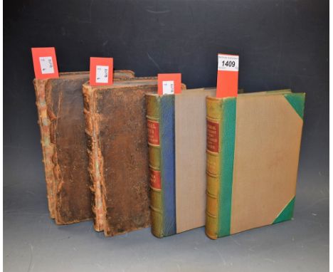 Miscellaneous - The Works of Ben Johnson (sic), volumes III & IV only, Printed for J. Walthoe [...], London 1716, illustrated