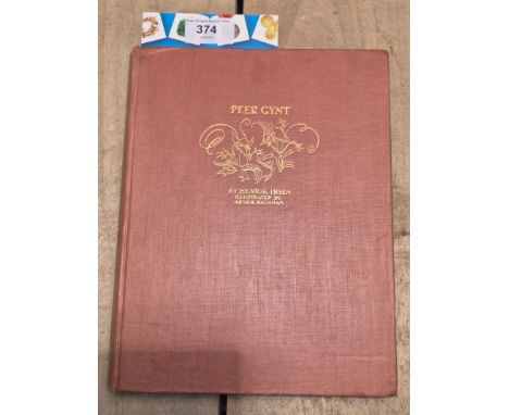 Ibsen, Henrick.  Peer Gynt. Illustrated by Arthur Rackham. London, 1936. First trade edition. 12 tissue-guarded coloured plat