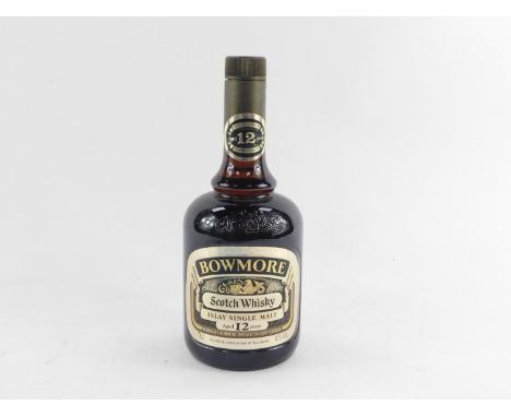 A bottle of Bowmore Islay Single Malt Scotch Whisky, Age 12 Years, 75cl.