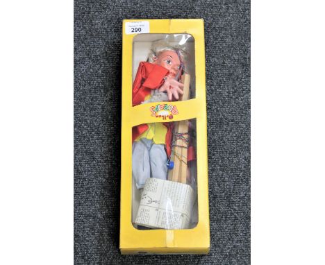 A boxed Pelham puppet - Prince Charming  CONDITION REPORT: Scuff to the nose of the doll, otherwise good condition. Box with 
