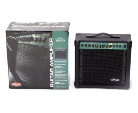A Stagg 20GAR guitar amplifier. 